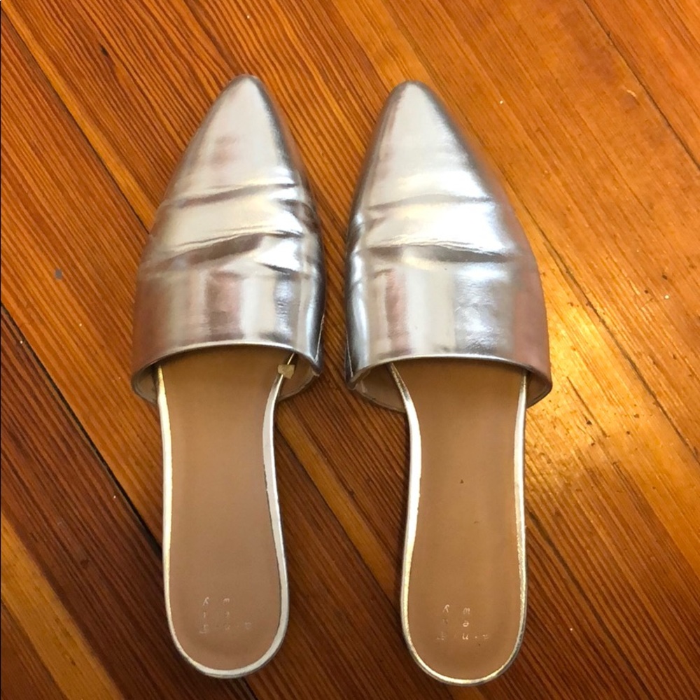 Silver mule slides